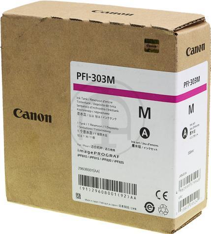 Actual product image Canon Pfi-303m (M)