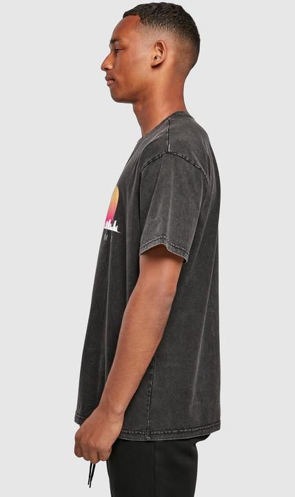Produktbild Merchcode Miami X Acid Washed Heavy Oversize Tee - 113137 (S)