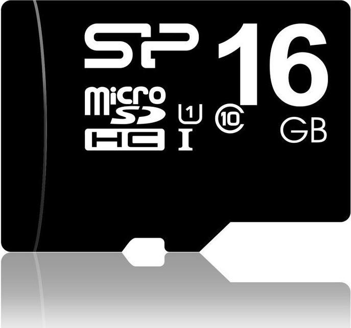 Actual product image Silicon Power Elite (16 GB, microSDHC, U1, UHS-I)