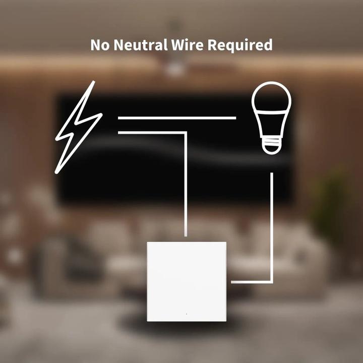 Produktbild Aqara Smart Wall Switch H1 Grau No Neutral, Single Rocker (Zigbee)
