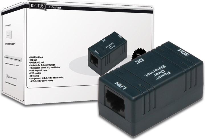 Produktbild Digitus Passive PoE-Wandmontagebox
