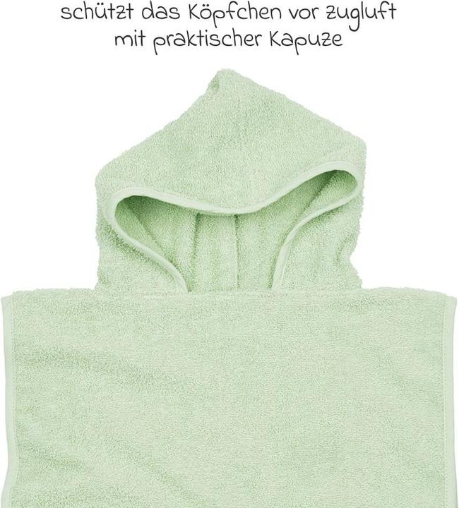 Immagine prodotto Meyco Poncho da bagno in spugna 1-3 jaar verde morbido