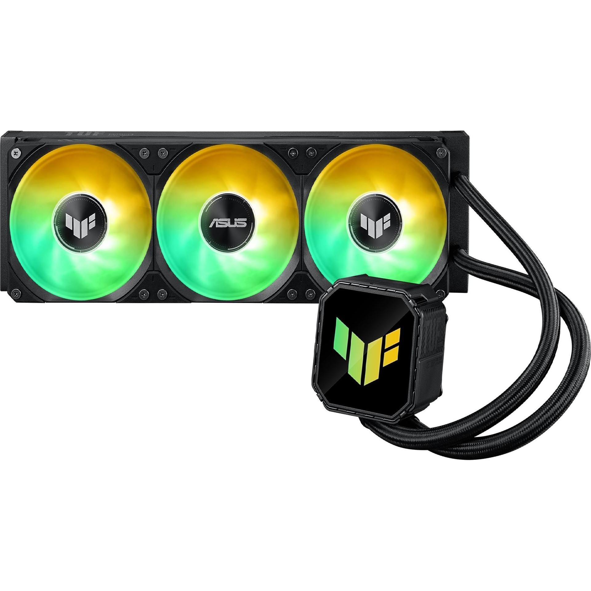 ASUS Wak Tuf Gaming Lc Iii 360 Argb, CPU Wasserkühler, Schwarz