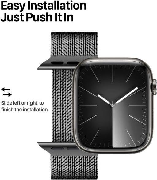 Produktbild Dux Ducis Milanese Pro Armband (40 mm, 41 mm, 38 mm, Edelstahl, Apple Watch Series 4, Apple Watch Series 5, Apple Watch Series 3, Apple Watch Series 6, Apple Watch SE (2022/2023), Apple Watch Series 8, Apple Watch Series 9)