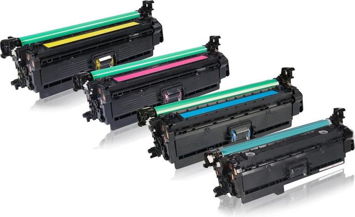 Produktbild Inkadoo Multipack kompatibel zu HP CE400X / 507X enthält BK, C, M, Y (BK)