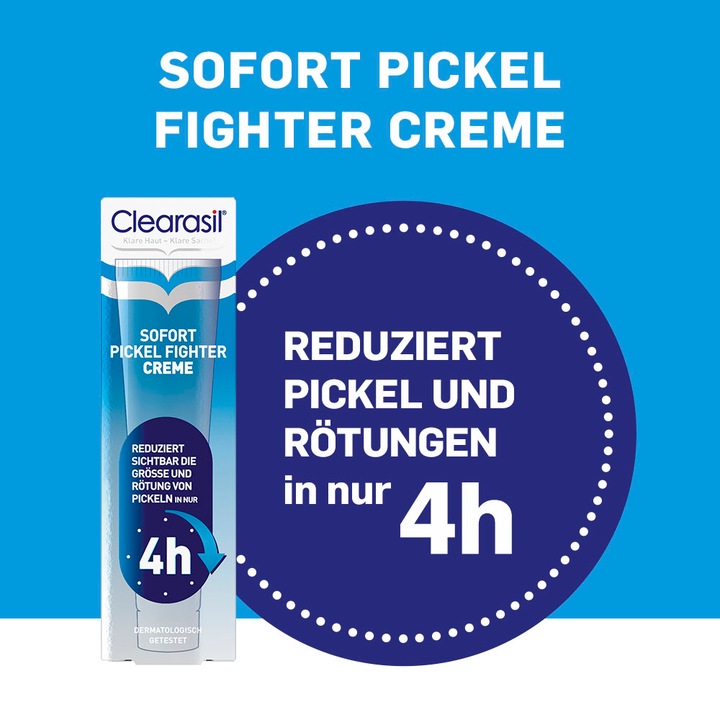 Immagine prodotto Clearasil Immediatamente Bibeli Fighter (15 ml, Crema da giorno)