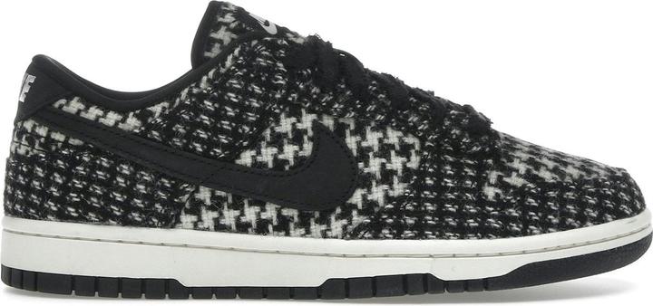 Produktbild Nike Dunk Low Harris Tweed White Black Multi (Women's) (36)