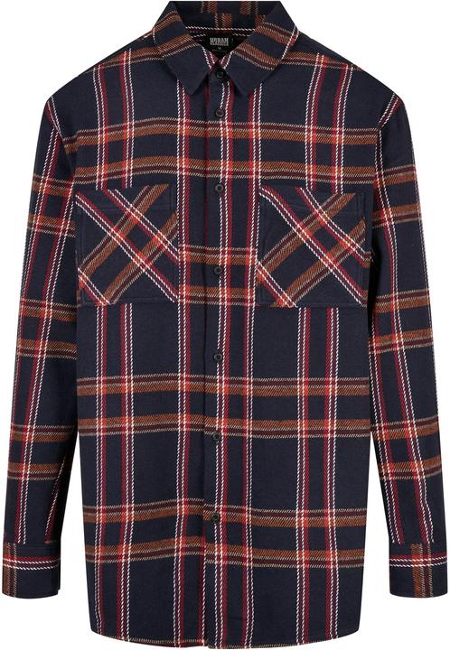 Actual product image Urban Classics Heavy Long Oversized Checked Shirt - 16485 (4XL)
