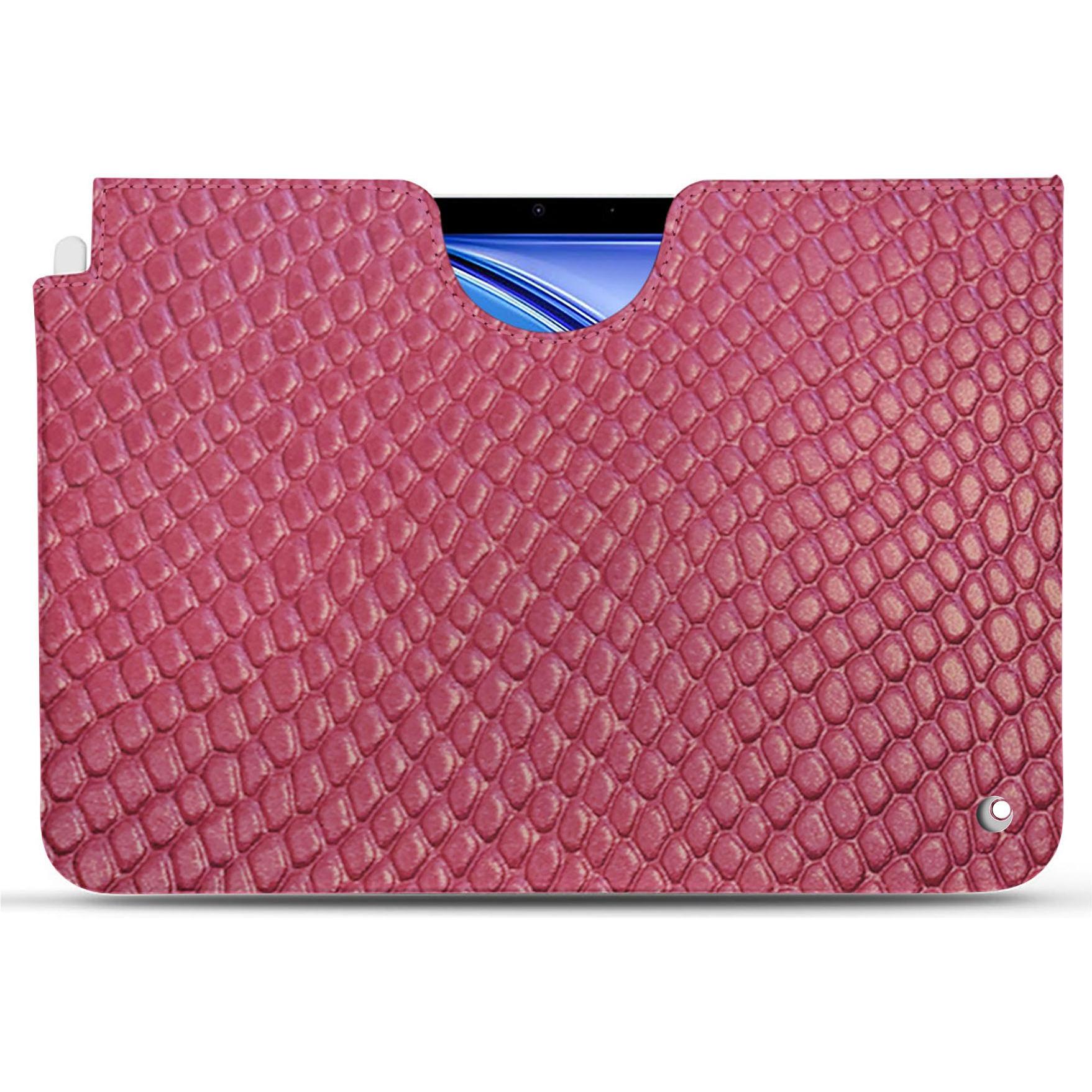 Noreve Lederschutzhülle (iPad Air 2020 (4. Gen), iPad Air 2022 (5. Gen)), Tablet Hülle, Rosa