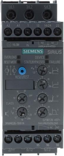 Actual product image Siemens Soft starter 11kW 400V SIRIUS 3RW40