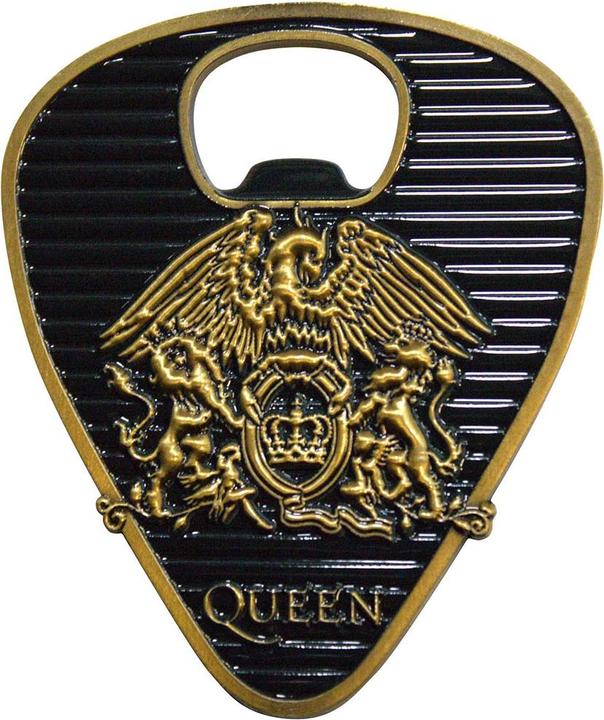 Produktbild Queen Flaschenöffner Gold Crest Plektrum