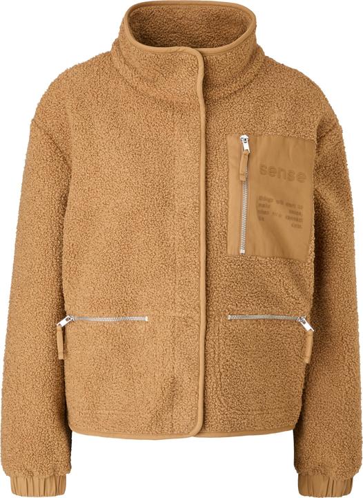 Produktbild s.Oliver Sweatshirt Jacke Jacke aus Teddyplüsch (44)