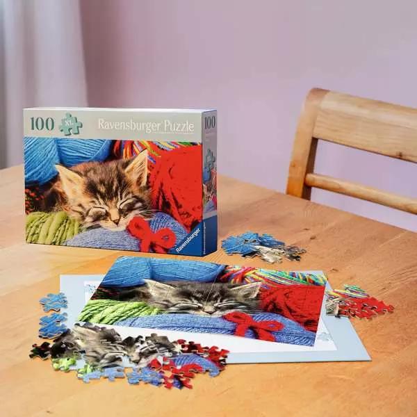 Produktbild Ravensburger Puzzle 12001363 - Wollkätzchen - Puzzle für ältere Menschen und Senioren, mit 100 (100 Teile)