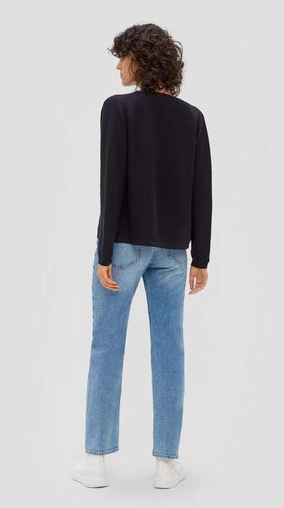 Produktbild s.Oliver Strickjacke Feinstrickjacke aus Viskosemix (38)