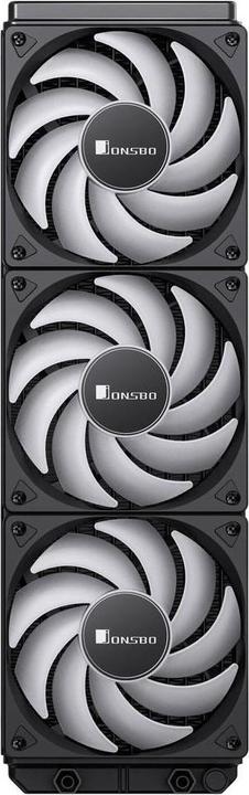 Actual product image Jonsbo TG-360 AiO Wasserkühlung, ARGB - 360mm, schwarz (120 mm)