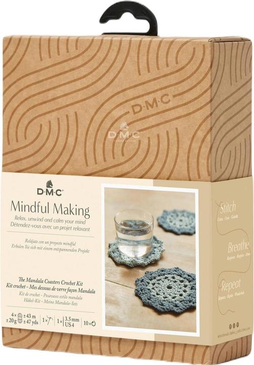 Actual product image DMC Mindful Making Mandala Coaster