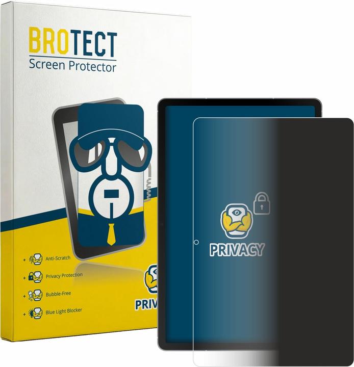 Produktbild BROTECT Sichtschutzfolie für Samsung Galaxy Tab S10 FE (Hochformat) Anti-Spy Privacy Folie Blaulicht-Schutz (1 Stk., Samsung Galaxy Tab S10 FE)