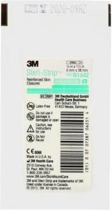 Energie-Label 3M 6x38mm weiss verstärkt (300 x)