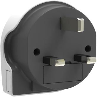 Q2 Power | United Kingdom To Europe | Adaptateur De Voyage Universel Avec Prise De Terre | Protection Antichoc Kid Safe | Tension Et Puissance Max. 100V-1000W / 250V-2500W