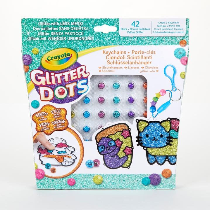 Produktbild Crayola Glitter Dots Keychain