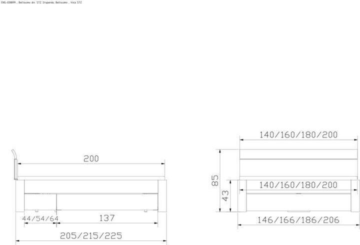 Image du produit Hasena Stupendo 25 (140 x 200 cm)