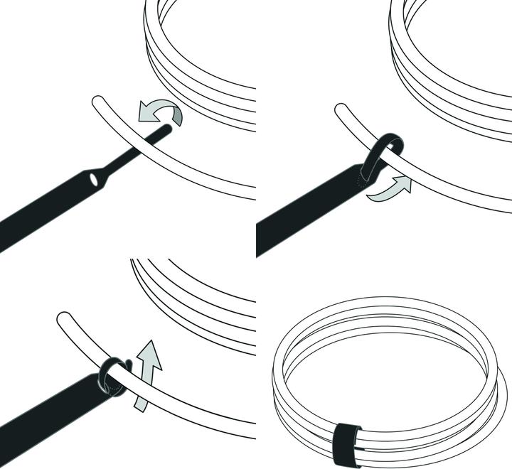 Produktbild Label-the-cable Power Klettbinder (Klettkabelbinder, 170 mm, 10 Stk.)