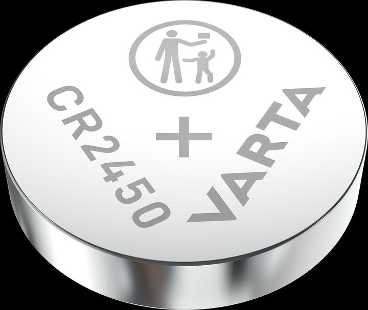 Produktbild Varta Knopfzelle CR2450 (4 Stk., CR2450, 570 mAh)