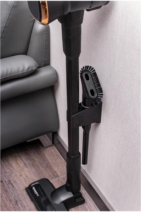 Immagine prodotto BerlingerHaus Aspirapolvere a batteria di design, motore BLDC da 220 W, batteria Li-ION da 25,9 V, nero-oro rosa