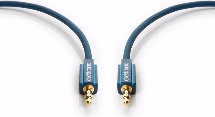 Produktbild clicktronic MP3-Audiokabel (10 m, 3.5mm Klinke (AUX))