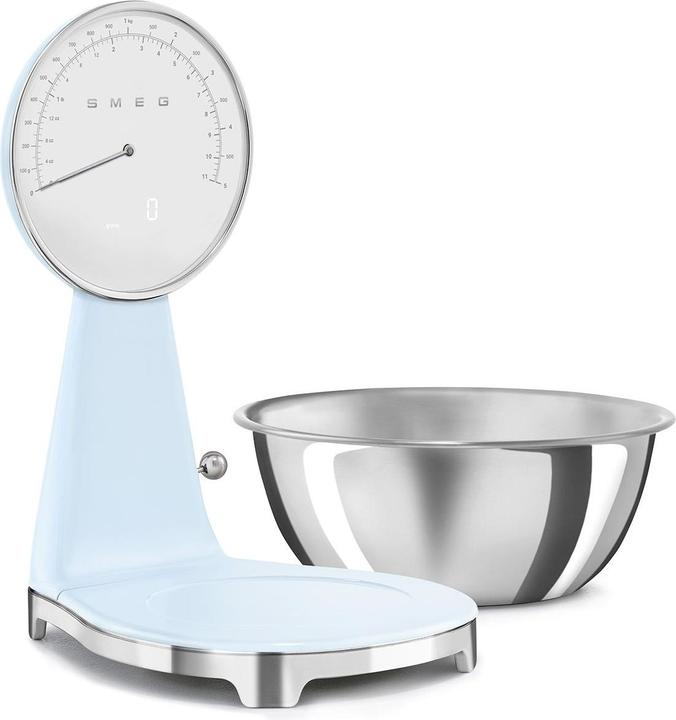 Productafbeelding Smeg KSF01PBWW Keukenweegschaal, blauw