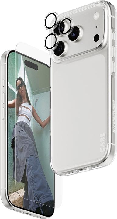 Produktbild PanzerGlass SAFE. CARE 3-in-1 Protection Combo Bundle (1 Stk., Apple iPhone 17 Pro)