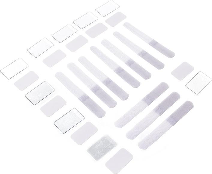 Produktbild Label-the-cable kleine Klettbinder mit Etikette (Klettkabelbinder, 90 mm, 10 Stk.)