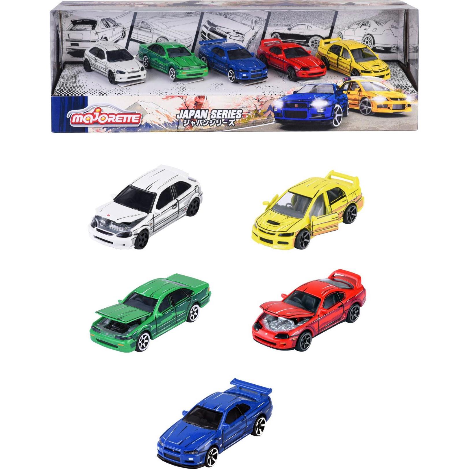 Majorette Japan Series 5 Pieces Giftpack