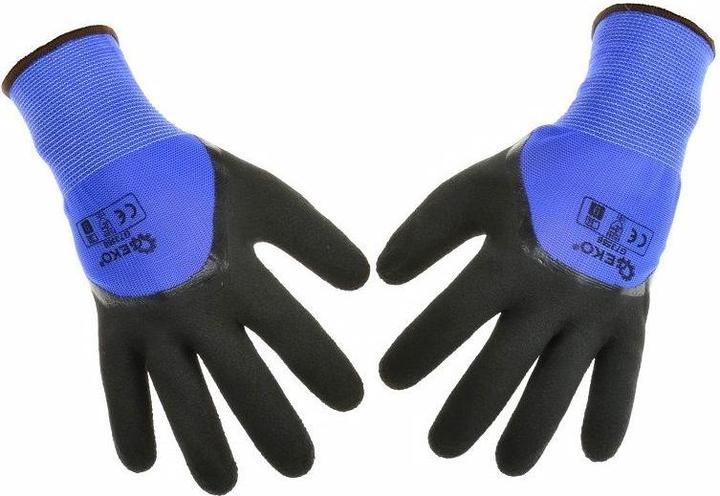 Produktbild GEKO Arbeitsschutzhandschuhe 3/4 Schaumlatex Grösse 8 (8)