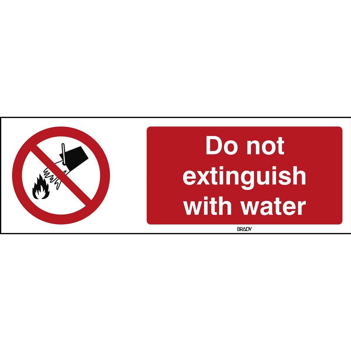 Brady, Sicherheitskennzeichnung, ISO Safety Sign - Do not