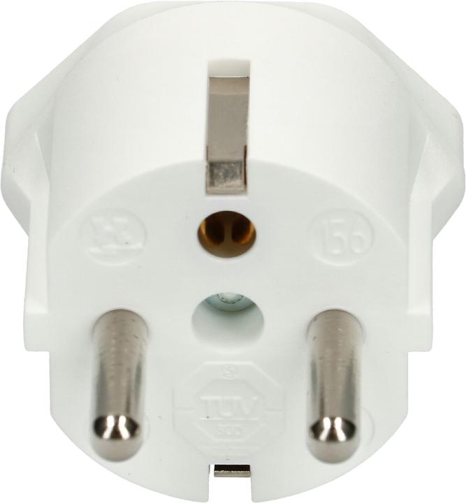 Actual product image Max Hauri Fix adapter 3-pole (CEE 7/4, Type 13)