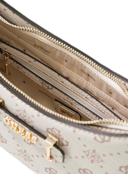 Actual product image Guess Carrie Logo Top Zip Shoulder Bag