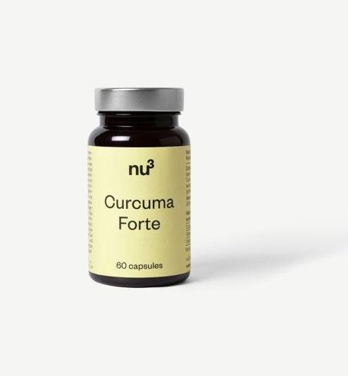 Actual product image nu3 Curcuma Forte (60 Piece, Capsules, 60 g)