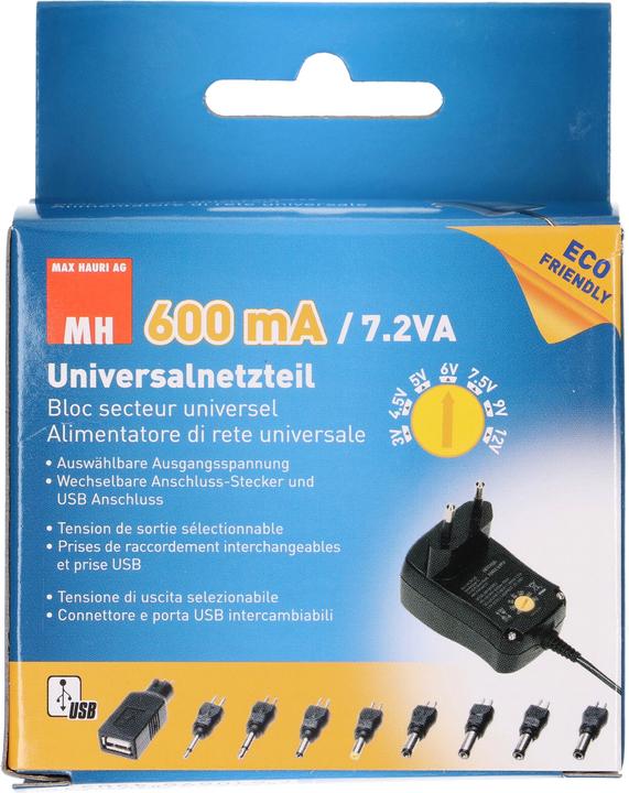 Produktbild Max Hauri Universal-Steckernetzgerät