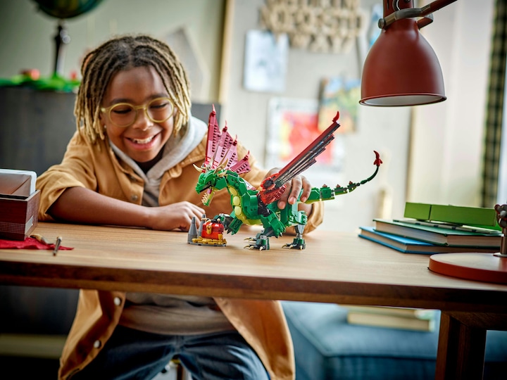 Produktbild LEGO Grüner Drache (31161, LEGO Creator Expert)