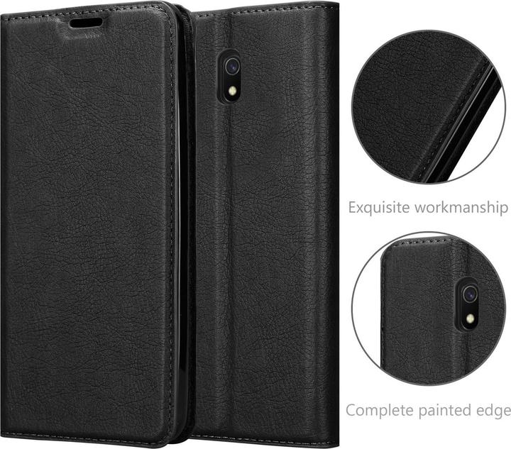 Actual product image Cadorabo Book Invisible Magnet Cover (Xiaomi Redmi 8A)