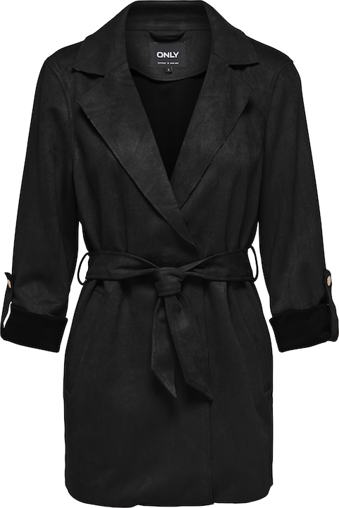 Only Reverskragen Ärmelbündchen mit Knopf Jacke Jacke