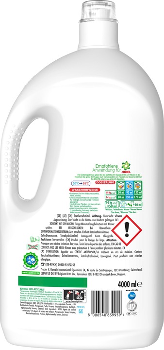 Actual product image Ariel Colour (80 Washing cycles, Liquid)