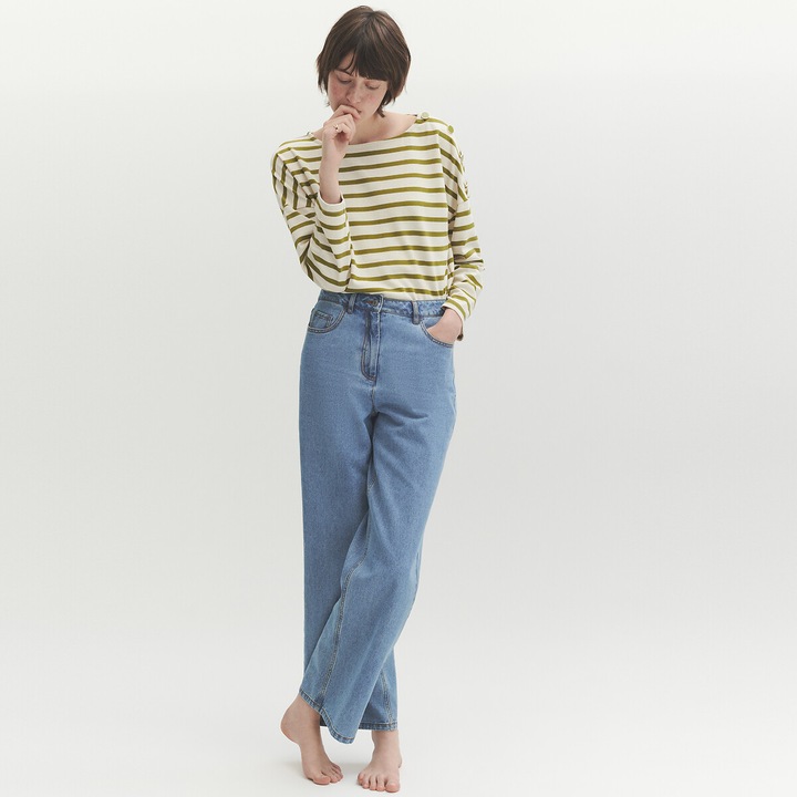 Produktbild La Redoute Collections Ringelshirt Signature AIMIE mit lockerer Schnittform (38)