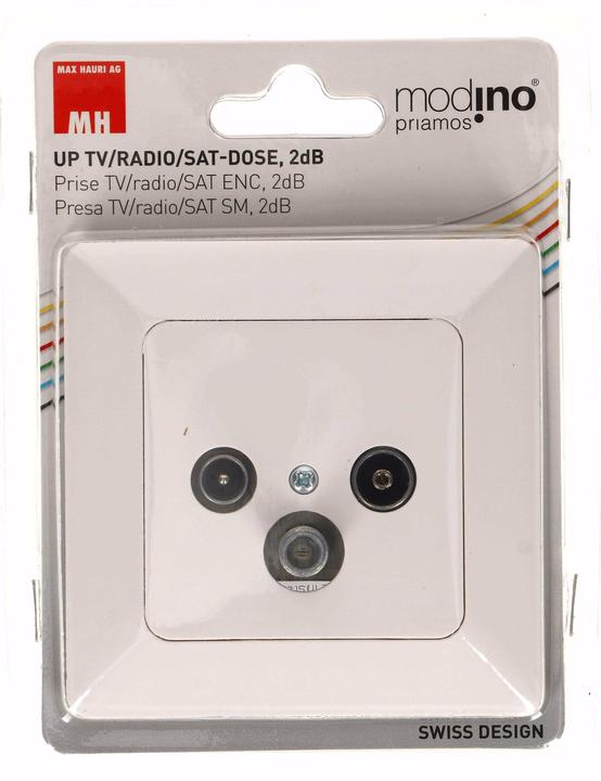 Modino UP TV/radio/SAT socket 2dB