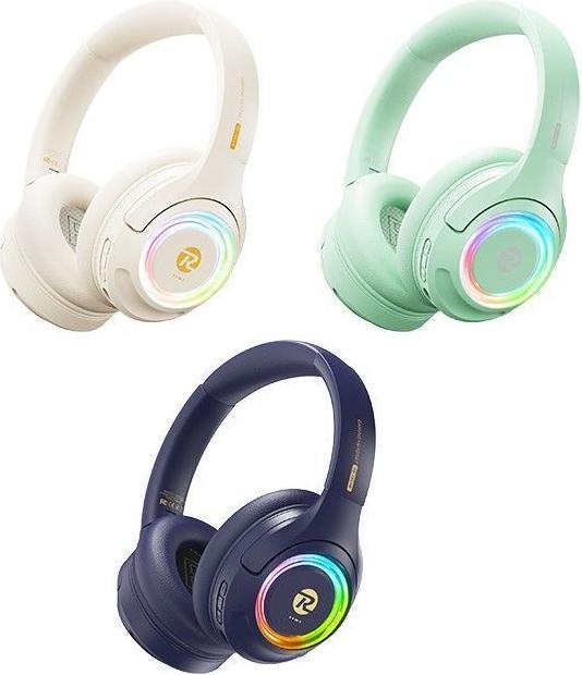 Actual product image Remax Bluetooth headphones RB-760HB BLUE (45 h, Wireless)
