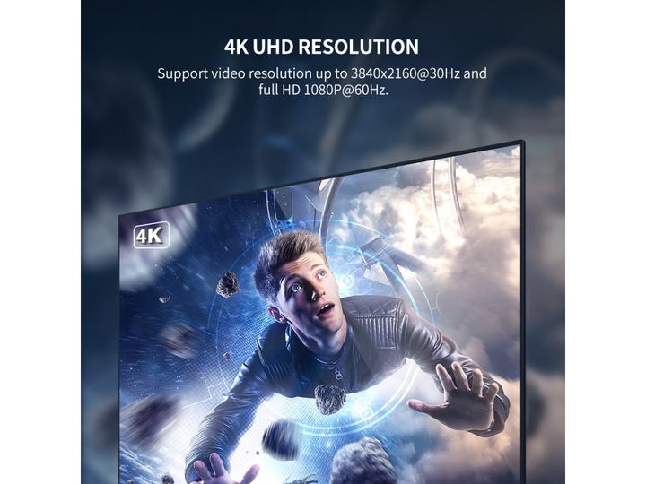 Produktbild Ugreen USB-C auf Display Port (1.50 m, USB Typ C)
