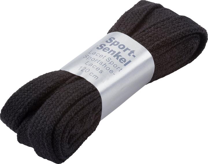 Pro Touch Schnürsenkel 120 Cm Flach Schmal - schwarz004 (120 cm)