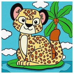 Ideyka Malen nach Zahlen - Gepard