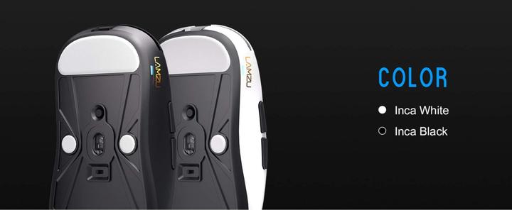 Actual product image Lamzu Inca Wireless Gaming Maus - schwarz (Cable, Wireless)